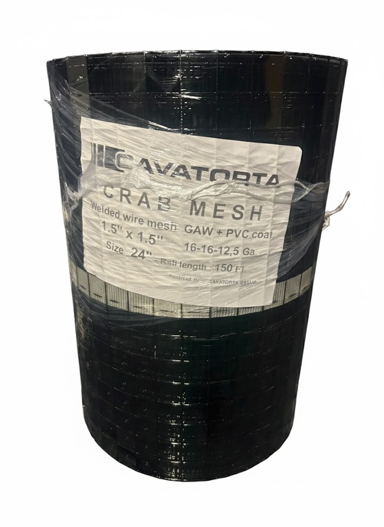 1.5 vc black cavatorta crab mesh